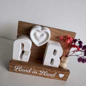 Hochzeitsgeschenk Set - Hand in Hand