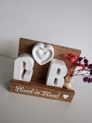 Hochzeitsgeschenk Set - Hand in Hand