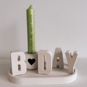 Geburtstags Set - B-Day mit Untersetzer