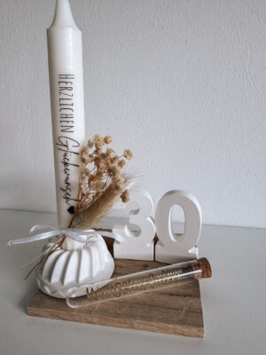 Geburtstagsset - Muffin & Zahl