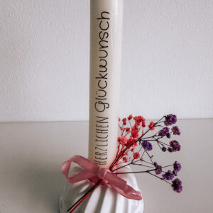 Geburtstags Set - Kuchen & Kerze