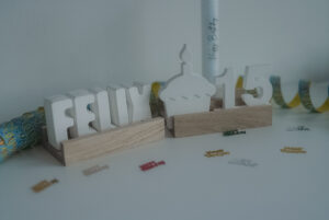 Persönliches Geburtstagsset – mit Namen, Muffin & Zahl