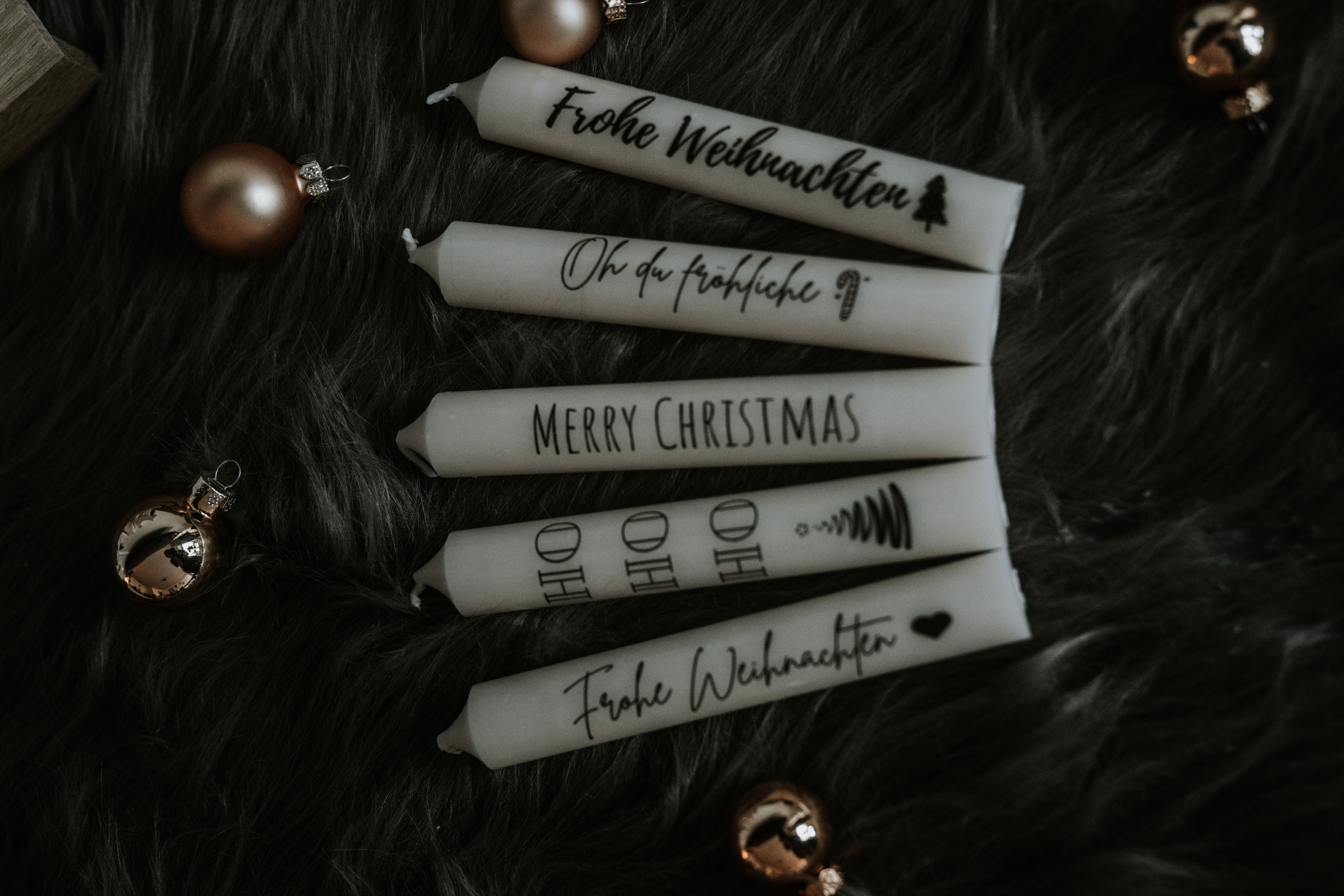 Weihnachtskerzen (pro Stück)