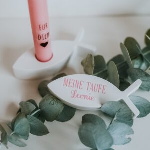 Licht & Segen - personalisiertes Tauf-, Kommunion-, Konfirmationsset