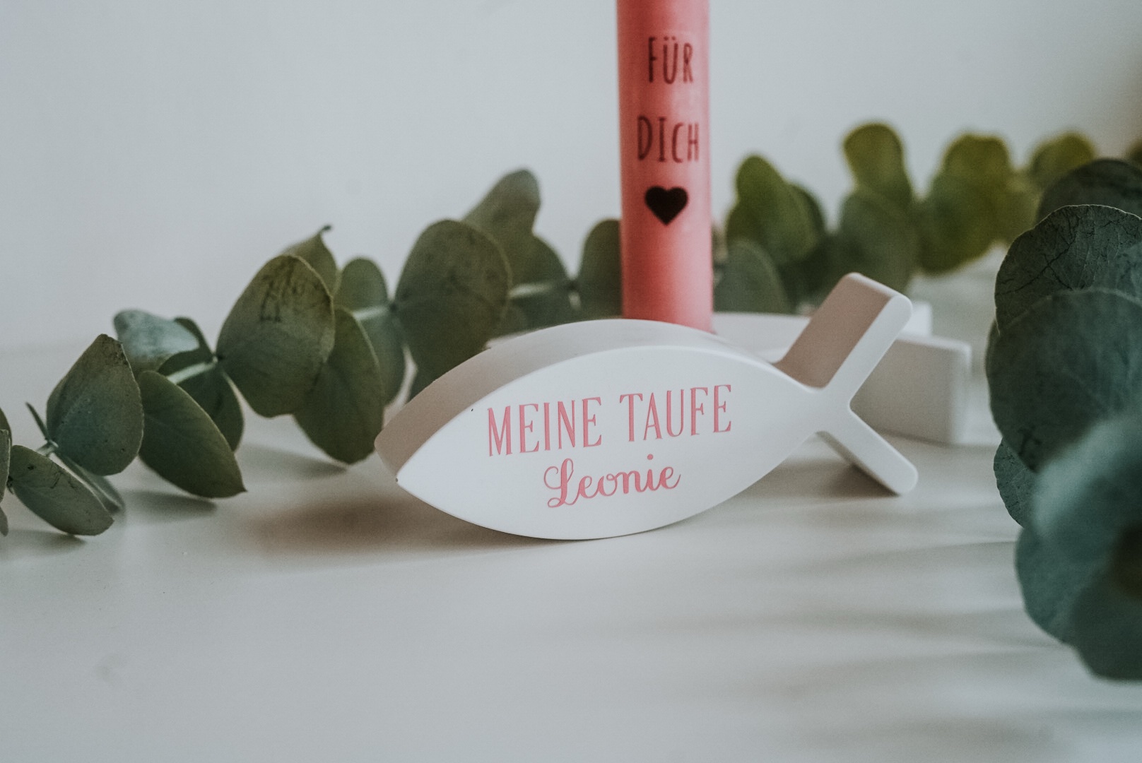 Licht & Segen – personalisiertes Tauf-, Kommunion-, Konfirmationsset