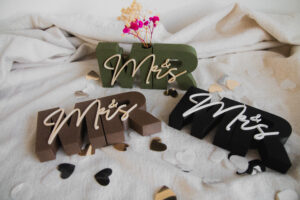 3D Druck - Mr & Mrs Hochzeitsgeschenk