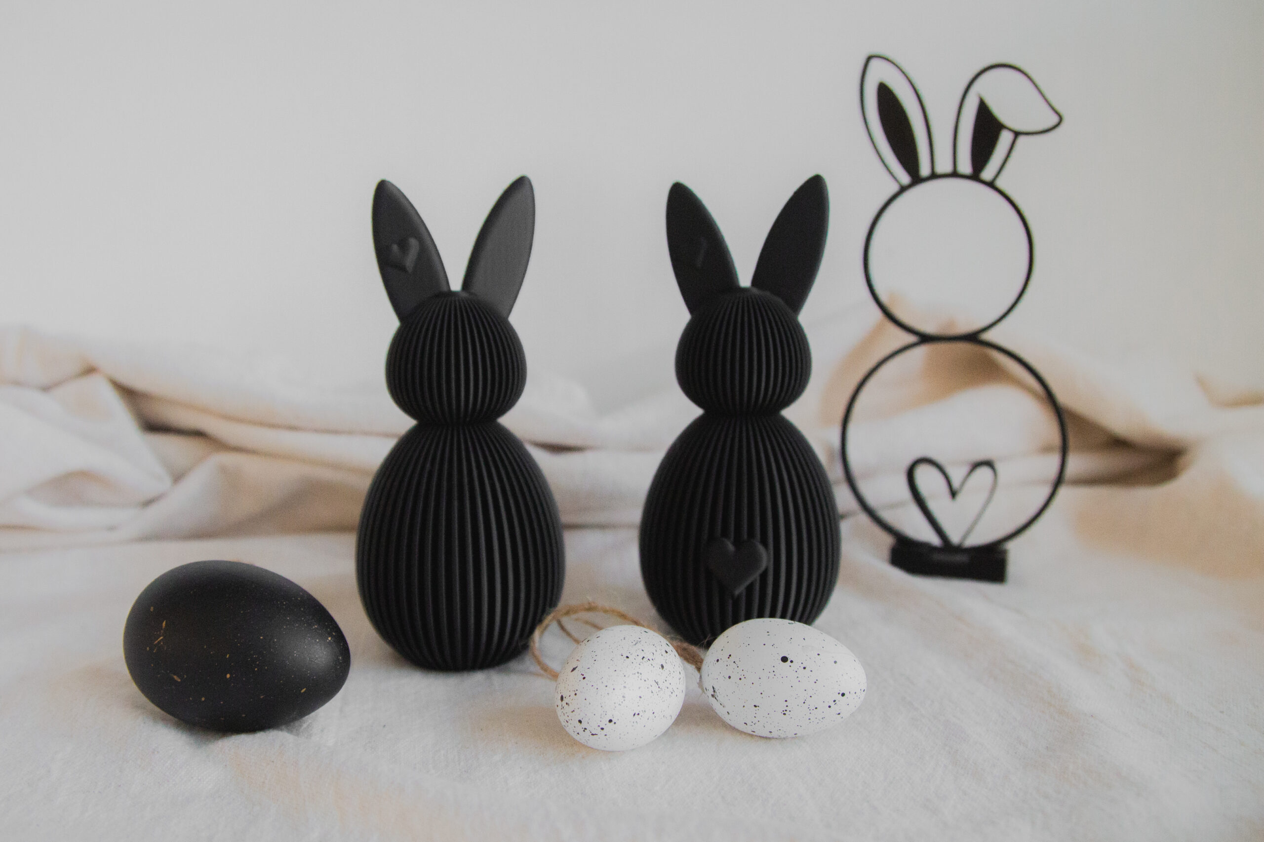 3D Druck - Hasen mit Hasenohren