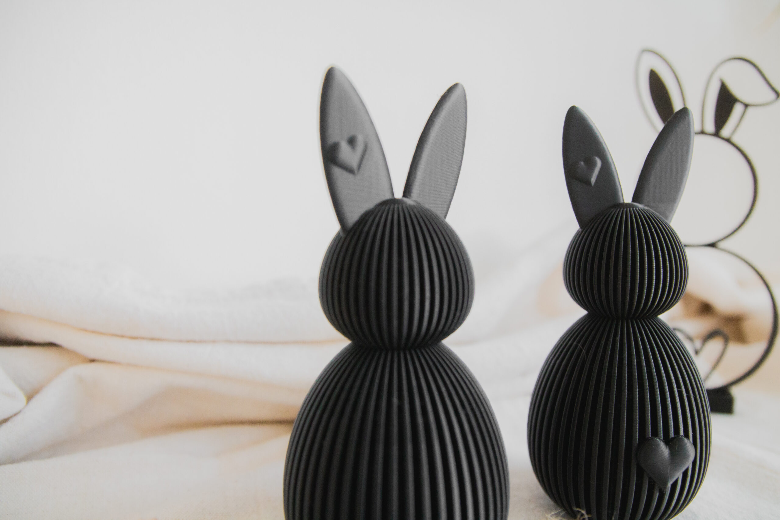 3D Druck - Hasen mit Hasenohren – Bild 4