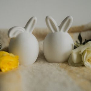 Schlichte Osterhasen