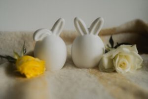 Schlichte Osterhasen