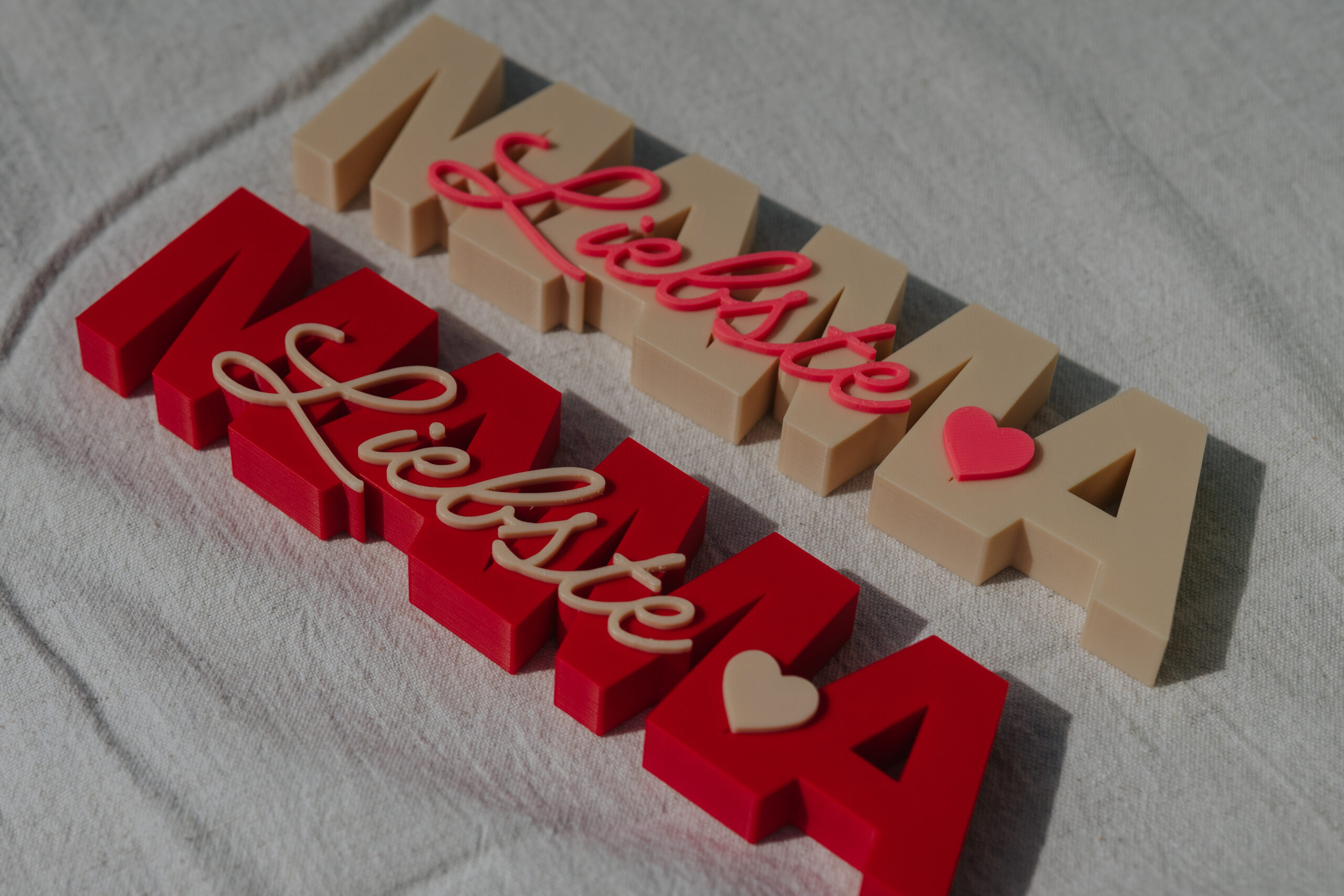 3D Druck – Mama Schriftzug zum Muttertag