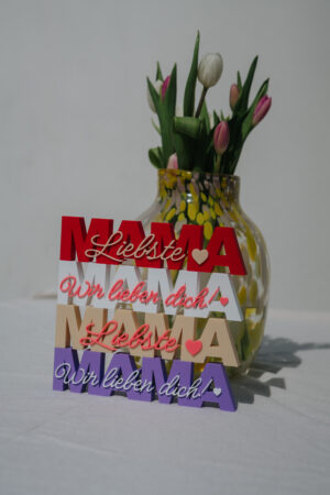 3D Druck - Mama Schriftzug zum Muttertag