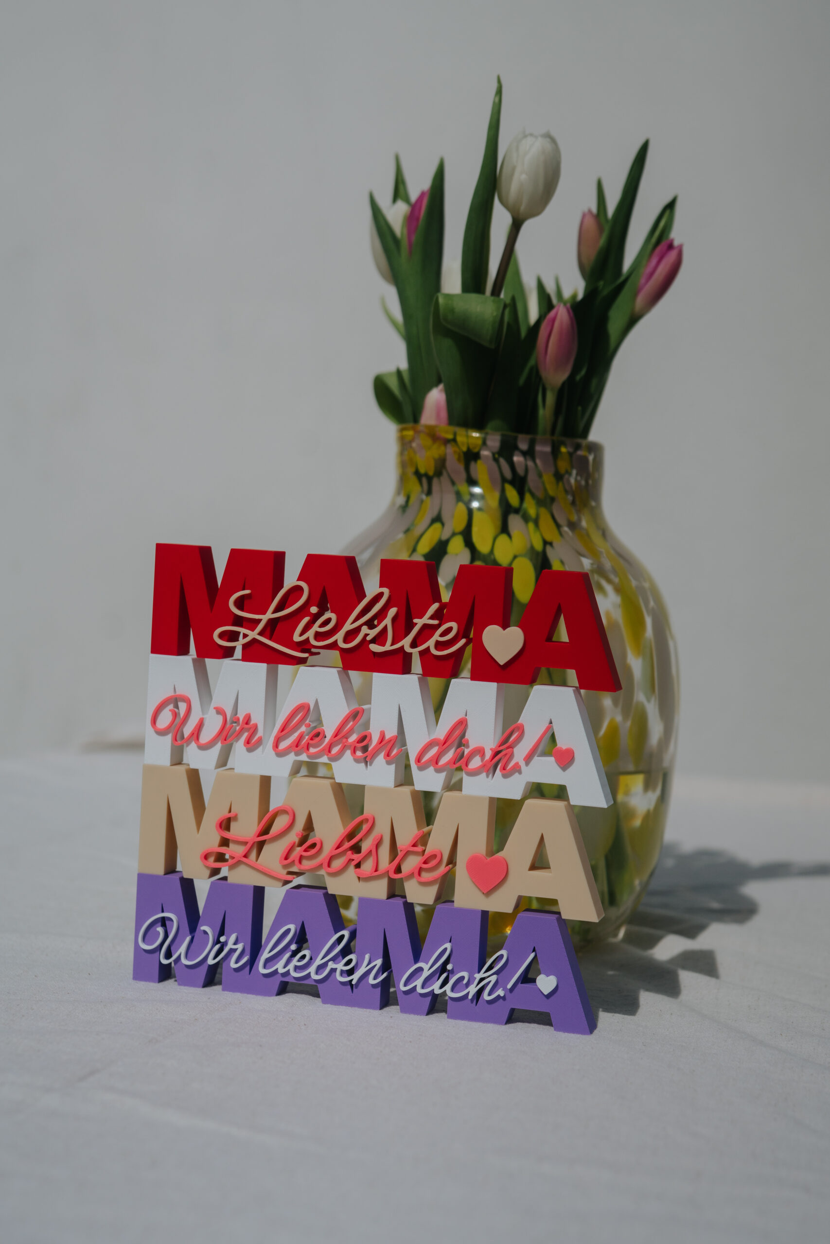 3D Druck - Mama Schriftzug zum Muttertag