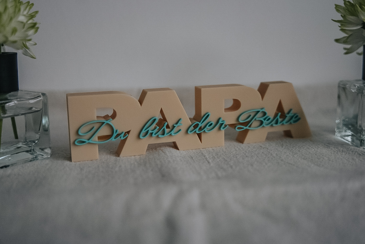 3D Druck - Papa Schriftzug zum Vatertag – Bild 8