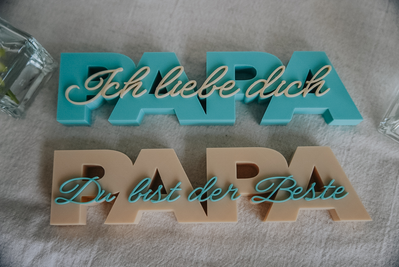 3D Druck - Papa Schriftzug zum Vatertag – Bild 4