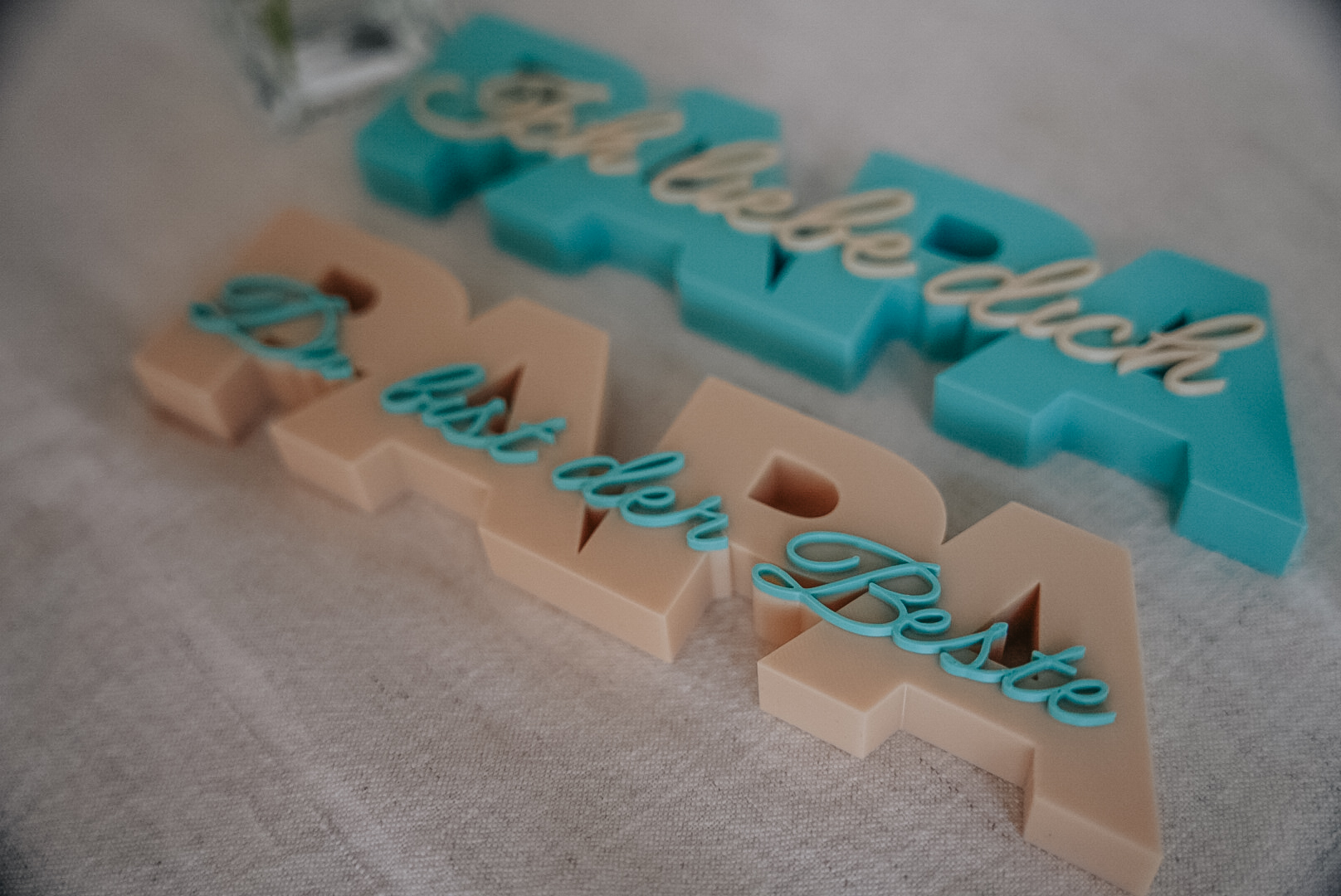 3D Druck - Papa Schriftzug zum Vatertag – Bild 5