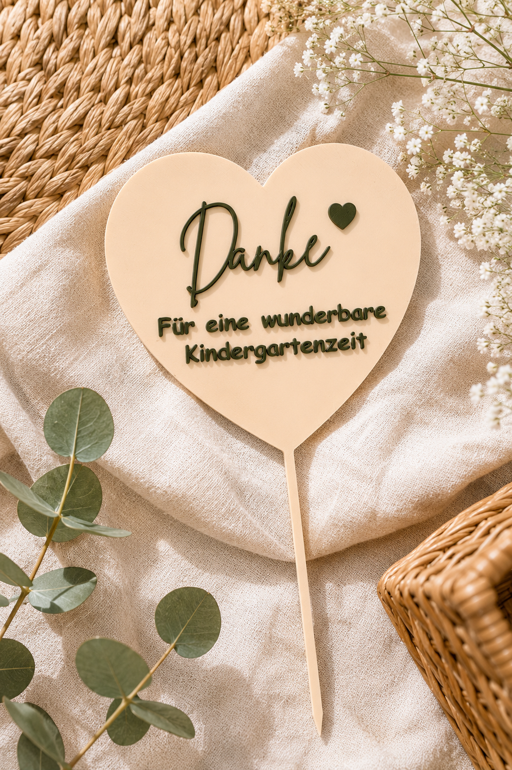 Danke Stecker als Abschiedsgeschenk