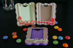 Magnetische Bilderrahmen 4x6cm - Geburtstag