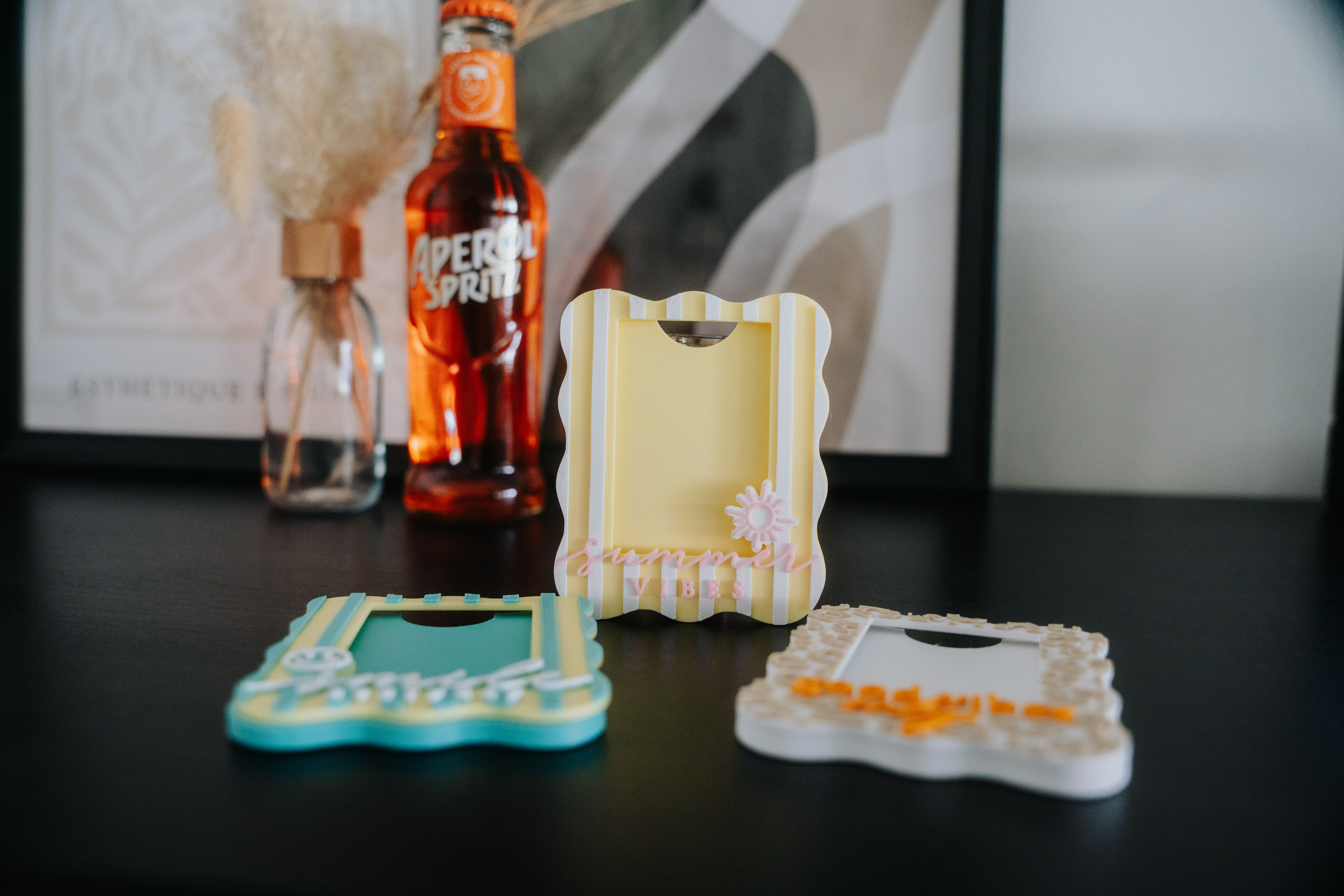 Magnetische Bilderrahmen 4x6cm – summer vibes