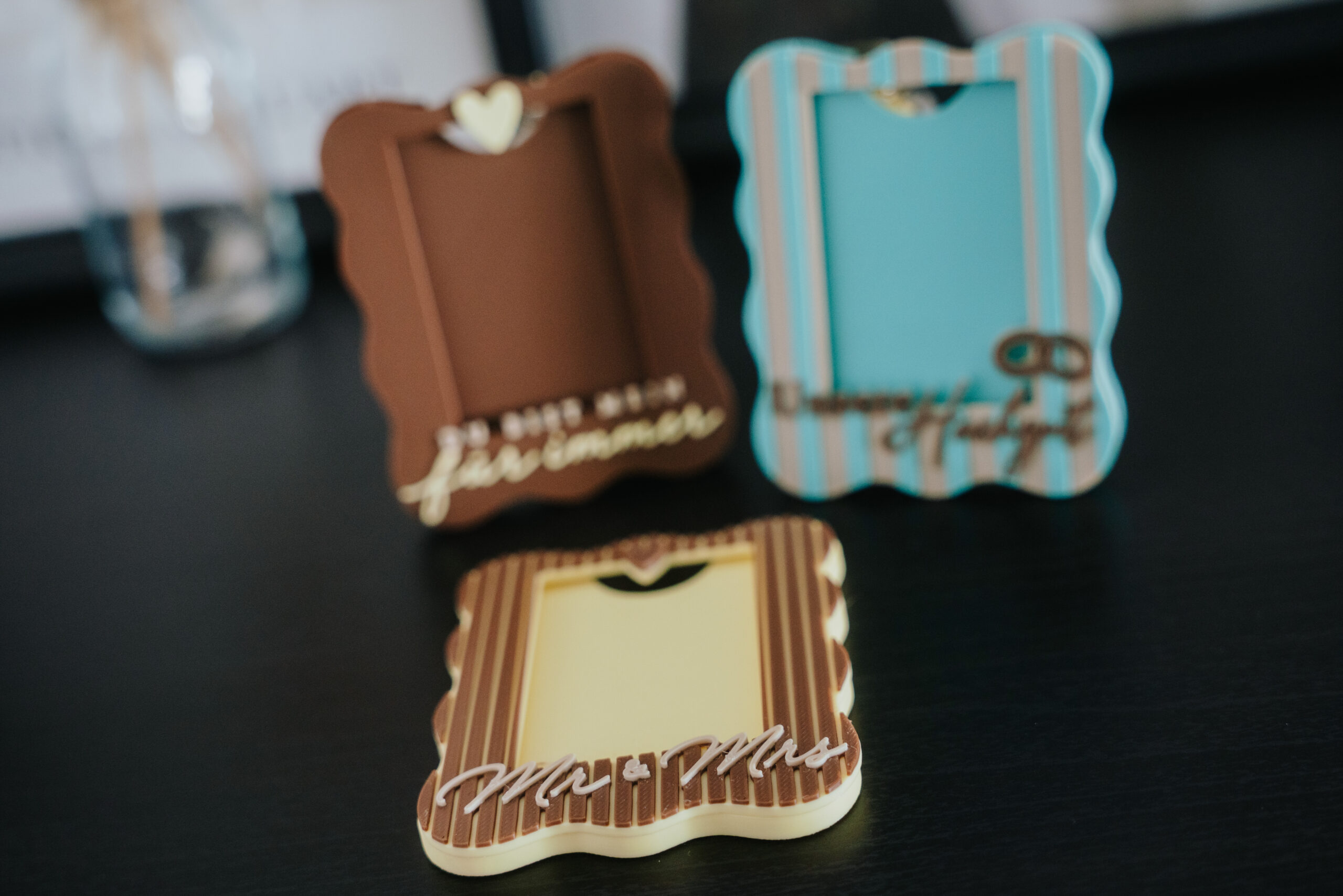 Magnetische Bilderrahmen 4x6cm – Hochzeit