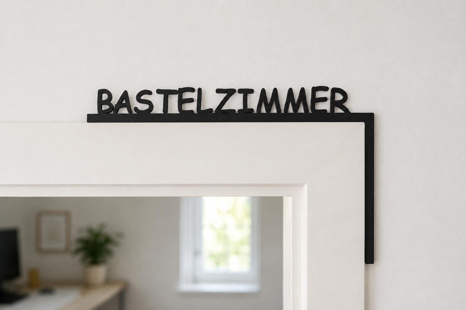 Türrahmen Schild personalisiert