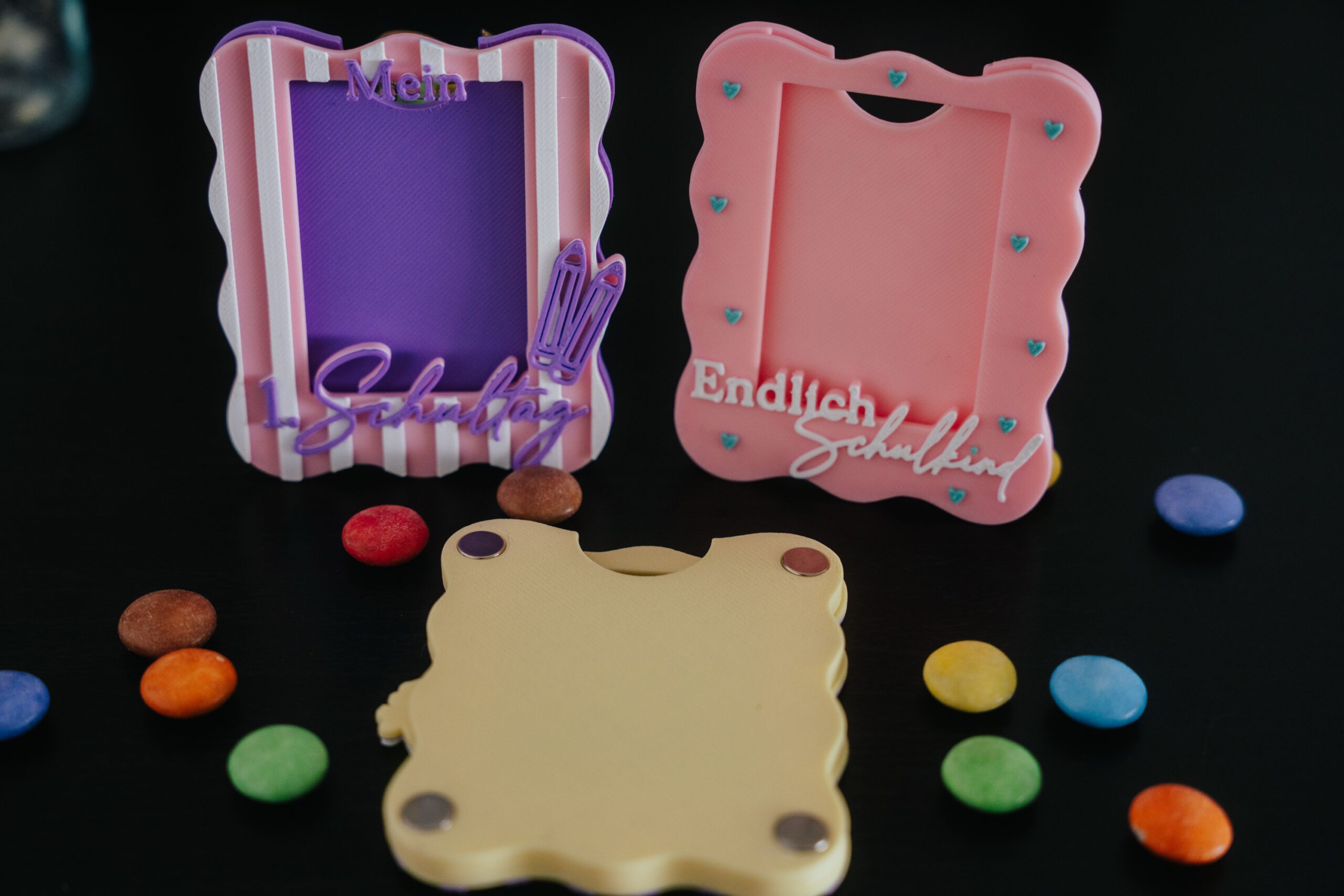 Magnetische Bilderrahmen 4x6cm – Einschulung