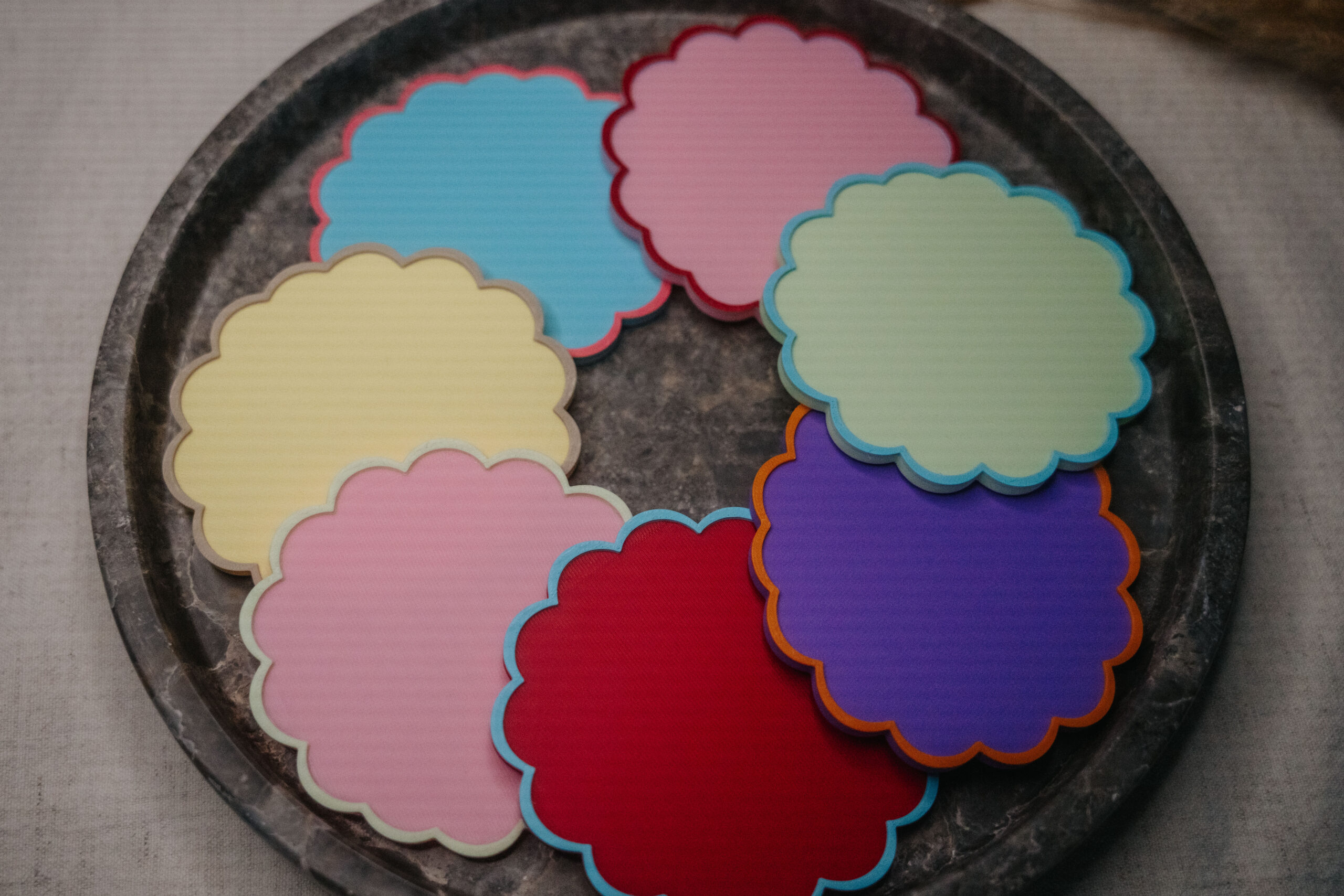 Moderne Untersetzer als Blume aus dem 3D Drucker – Bild 8