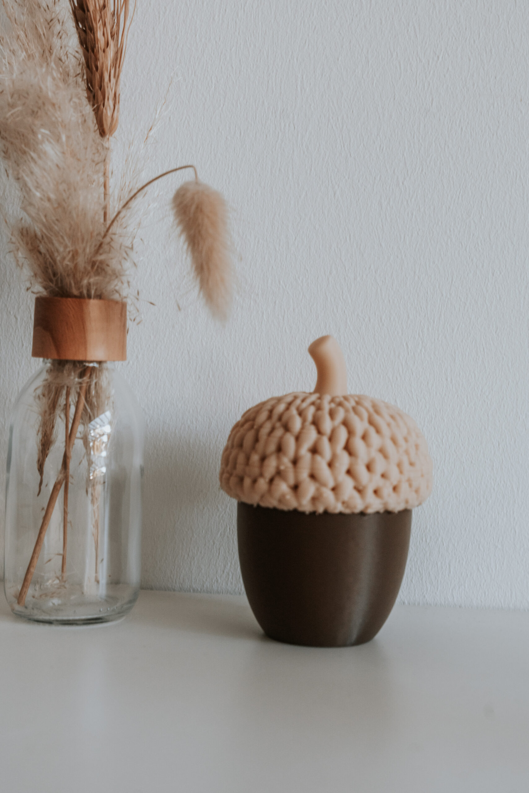Eichel Deko „Herbstliebe“ – 3D gedruckte Herbstdeko – Bild 4