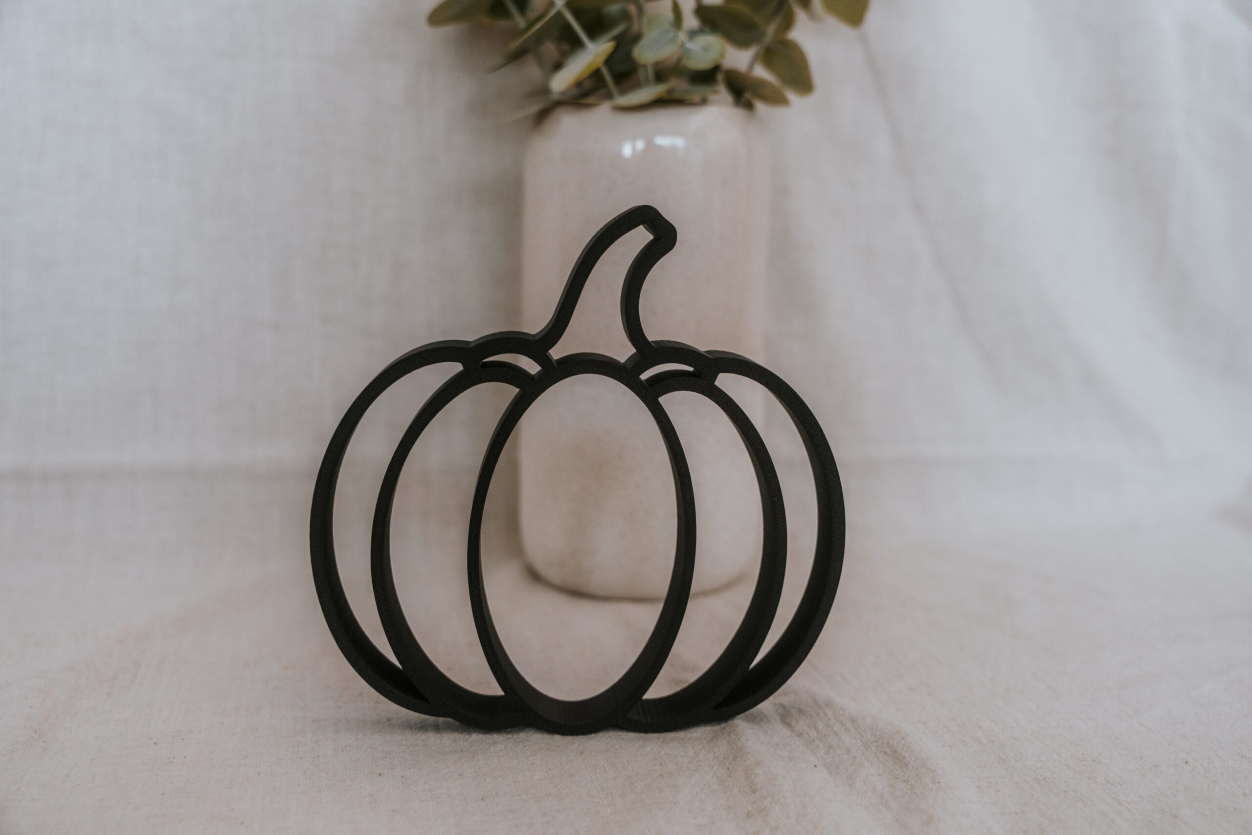 Kürbis Deko „Pumpkin Family“ – minimalistische 3D Herbstdeko – Bild 6